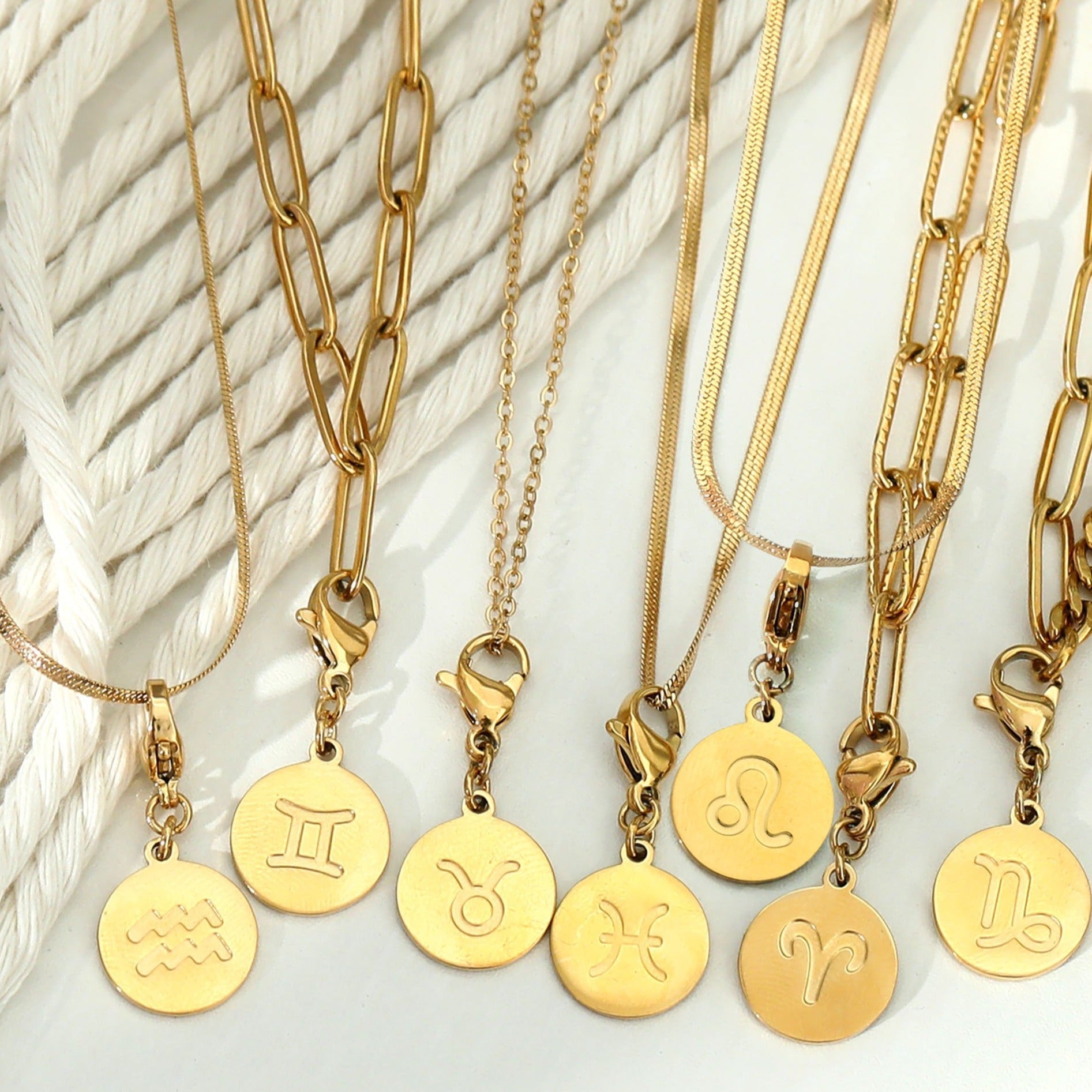 ZODIAC SYMBOL Charm - Velora Luxury Fashion