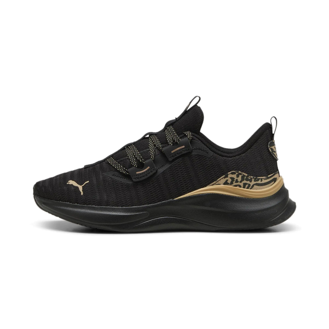 PUMA Harmony Womens Cross-Trainer in Black-Prairie Tan