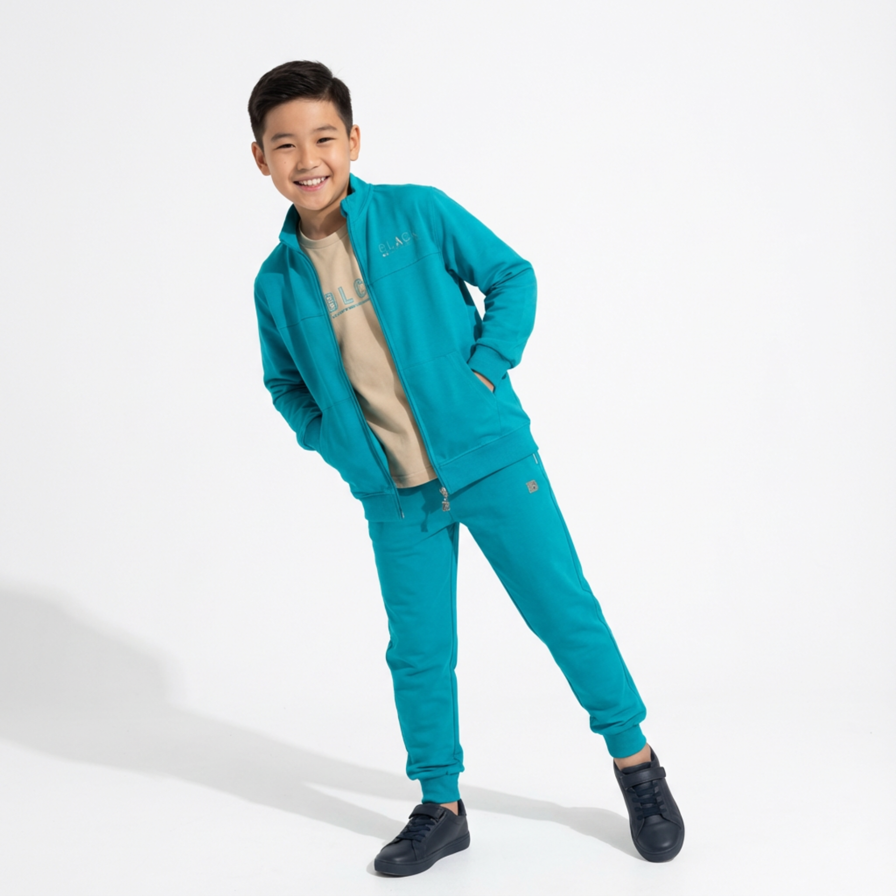 Zip-Up Tracksuit Unisex Casual Set - Velora Luxury Fashion