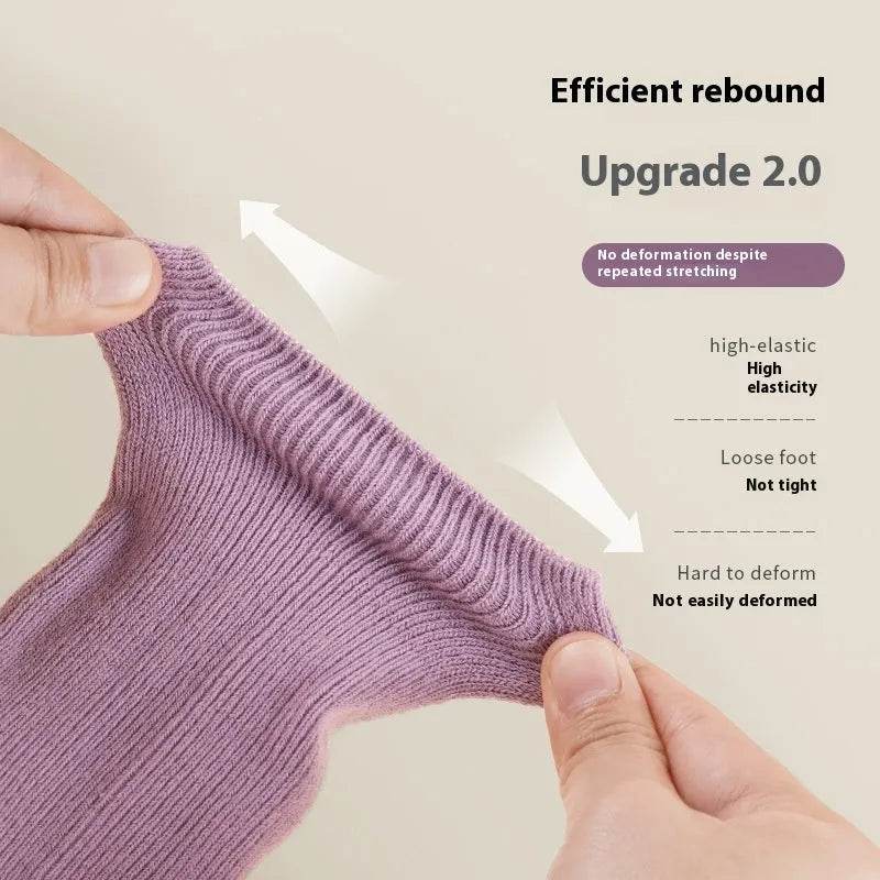 Mid Length Professional Classical Non-slip Dance Practice Socks - Velora