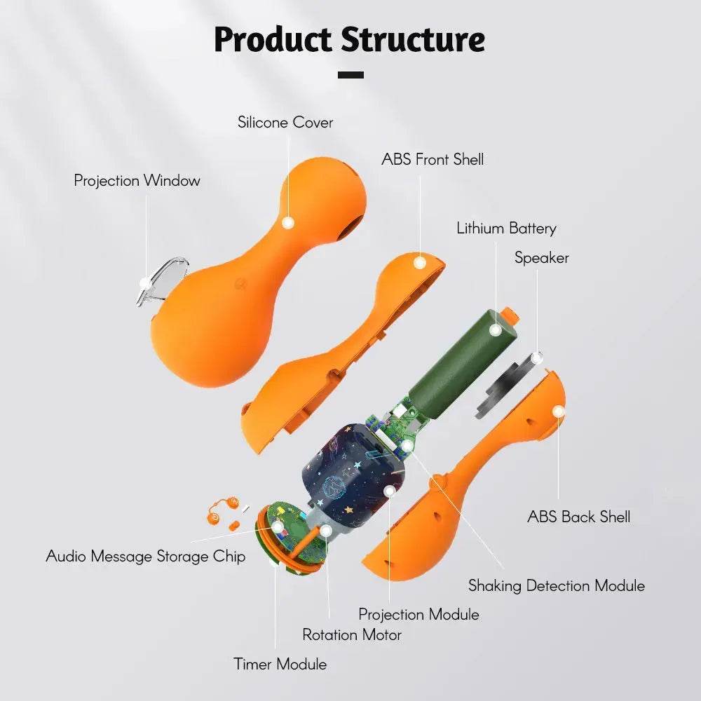 Baby Sleep Music Projection Toy - Velora