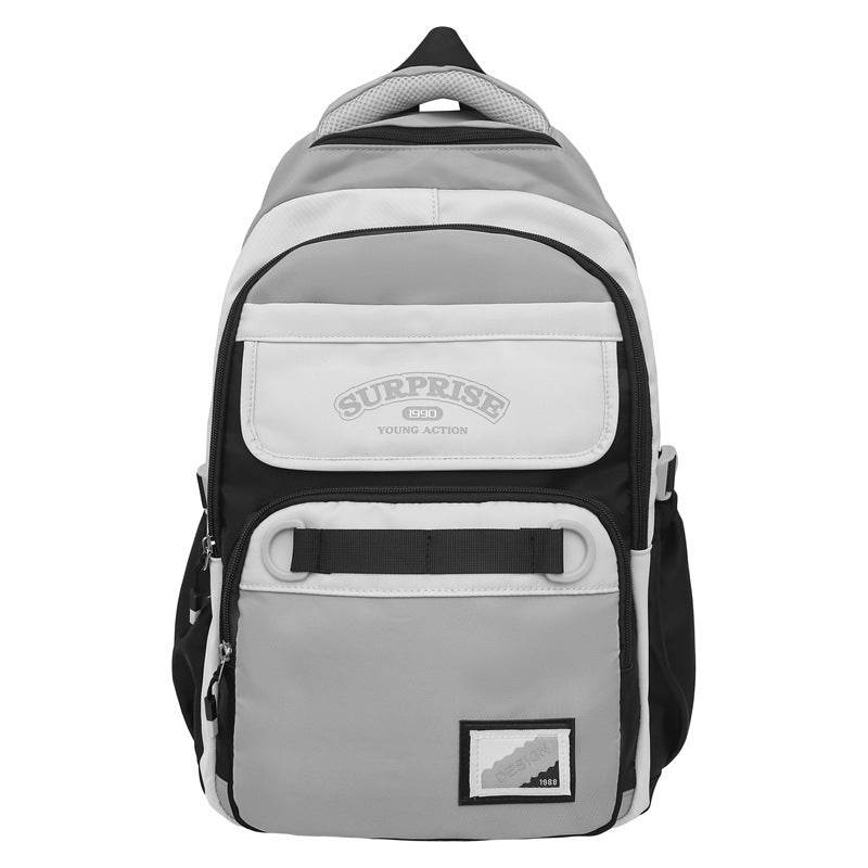 College Style Backpack Student Leisure Travel Large Capacity Backpack - Velora
