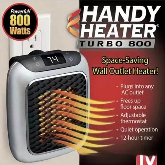 Remote Control Mini Fan Room House Space Heater Warm Artifact - Velora