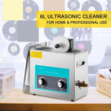 Ultrasonic Vinyl Record Cleaner for Home and Professional Use