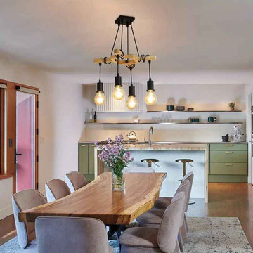 American Minimalist Chandelier Living Room Restaurant Ideas Country