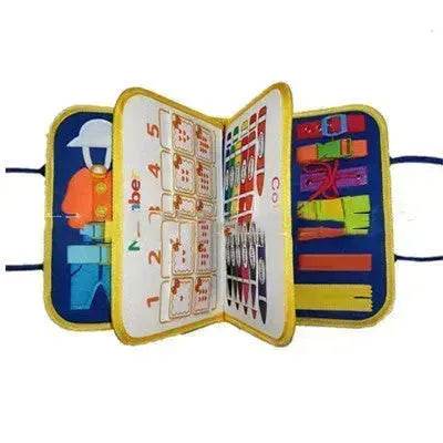 New Busy Book Children's Busy Board Dressing And Buttoning Learning Baby Early Education Preschool Sensory Learning Toy - Velora