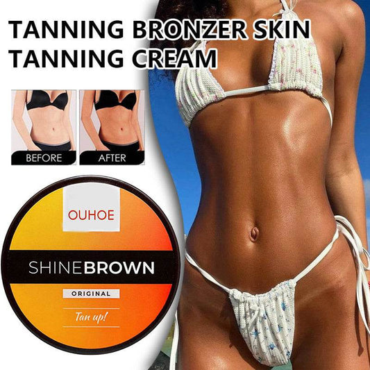 Intensive Tanning Luxe Gel Body Tanning Cream After Sun Repair Combination Aloe Vera Gel Wheat Complexion Beach Bronzer Summer Gadgets - Velora