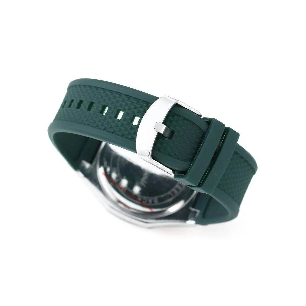 Danfu Silicone Strap Men's Simple Fashion Quartz Watch - Velora