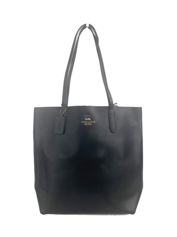 Coach Black Thea Leather Tote (CP037)