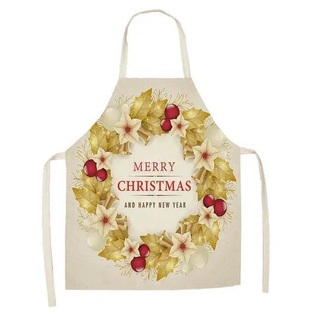 Personalized Christmas Aprons gifts idea for chefs bakers - Velora