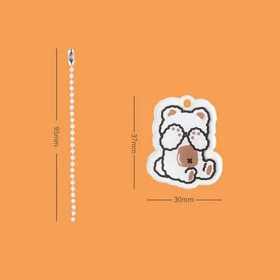 Kawaii Mini 3 Hole Daisy Notebook Planner Organizer Binder - Velora