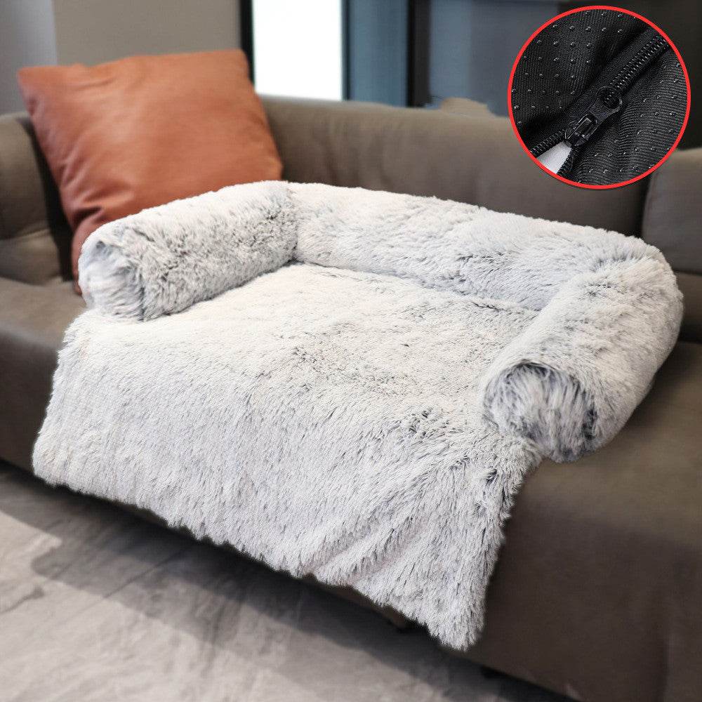 Removable Pet bed Mat Sofa Dog Bed Plush Pet Bed - Velora