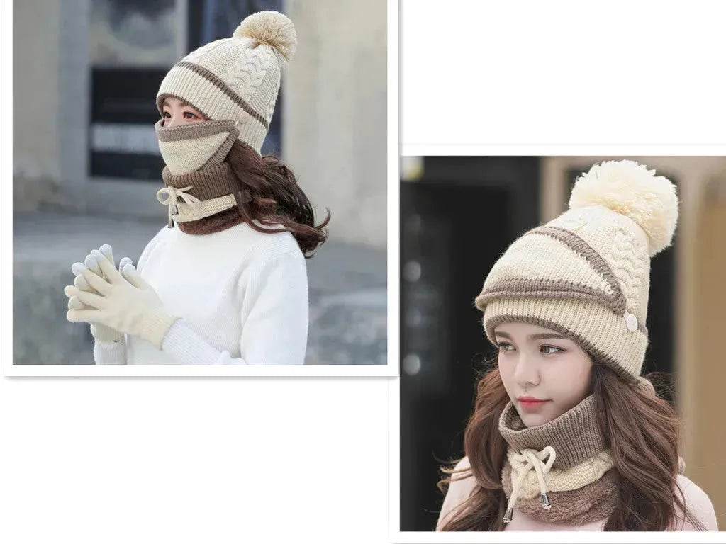 Buy Full Face winter cover knitted mask balaclavas for cold weathers - Velora