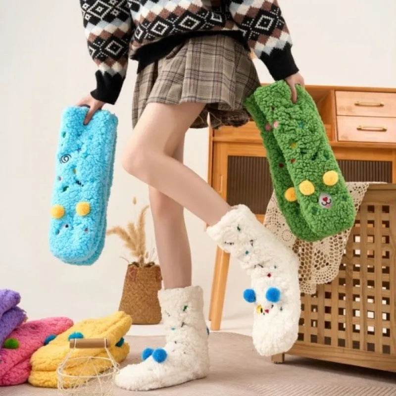 Cashmere Socks For Women Warm Floor - Velora