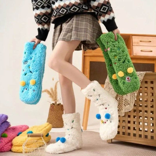 Cashmere Socks For Women Warm Floor - Velora