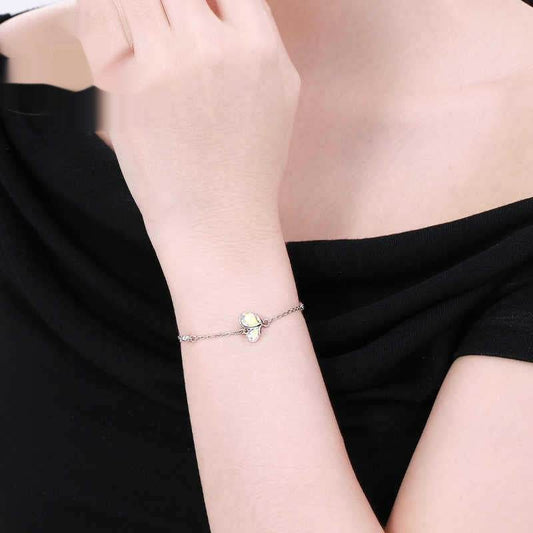 Artificial Crystal Series Water Drop Bracelet Colorful Special-interest Design Sweet - Velora
