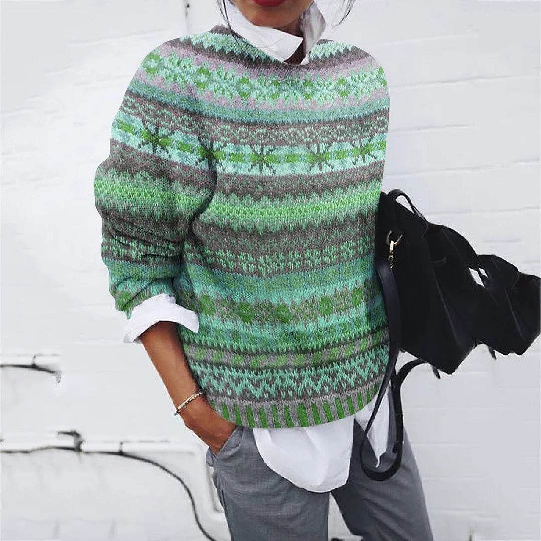 Digital Printed Women's Sweater - Velora