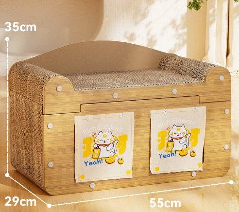 Creative Sisal Mat That Won't Shed Crumbs Cat Scratch Board - Velora