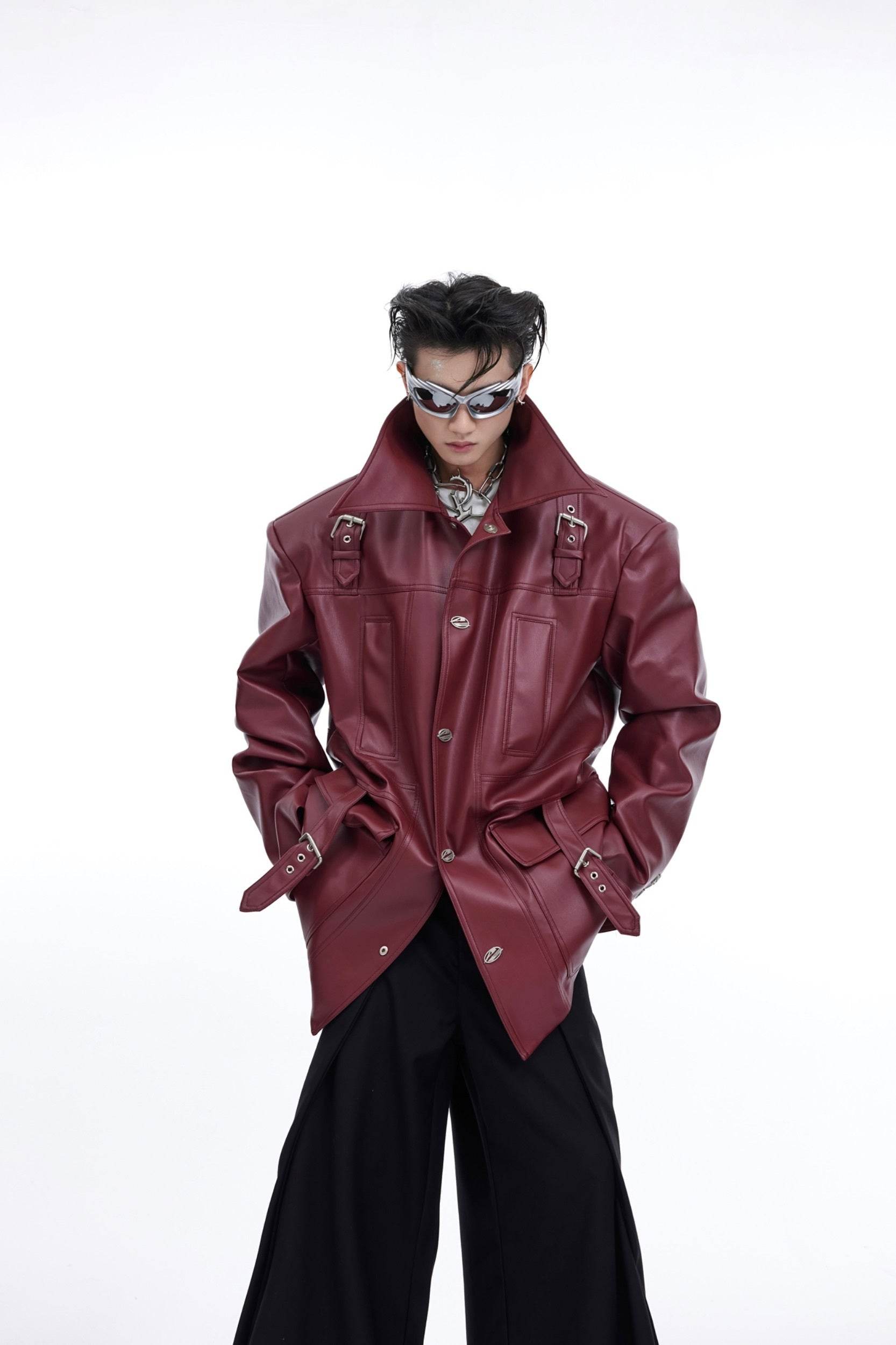 Design Red Jacket For Men - Velora
