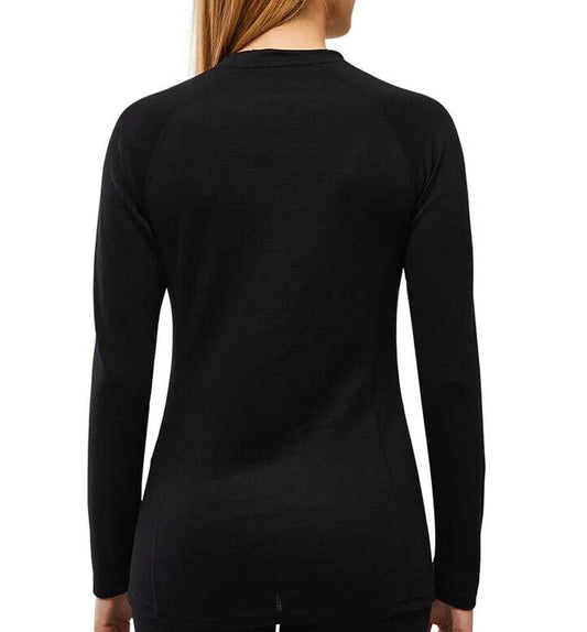 Kombi Women's B2 Merino Blend Crew Top 190g Mid-weight Base Layers Size XL - Velora