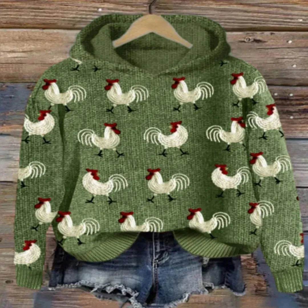 Digital Printing Dog Pattern Sweater Men - Velora