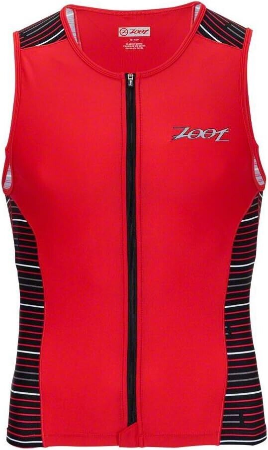 Zoot Sports Mens Performance Tri Full-Zip Tank Size Large - Velora