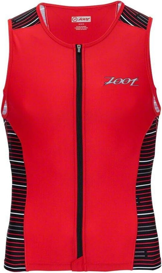 Zoot Sports Mens Performance Tri Full-Zip Tank Size Large - Velora