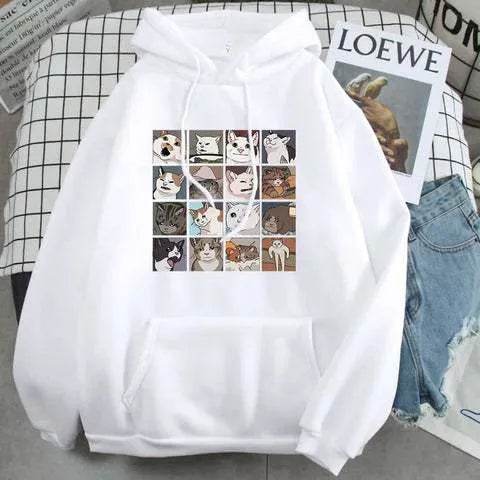 Women's Personalized Harajuku Sweatshirt Loose Plus Size - Velora