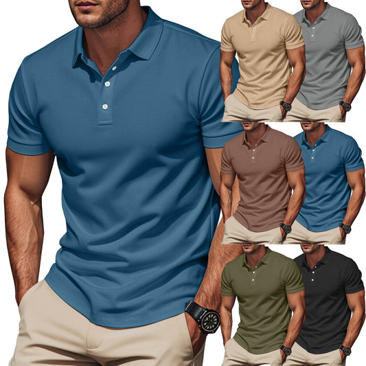 Casual British Style Summer Men's T-shirt - Velora