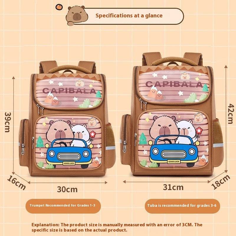 Capabala Kids Schoolbag – Large Capacity & Cute Design - Velora
