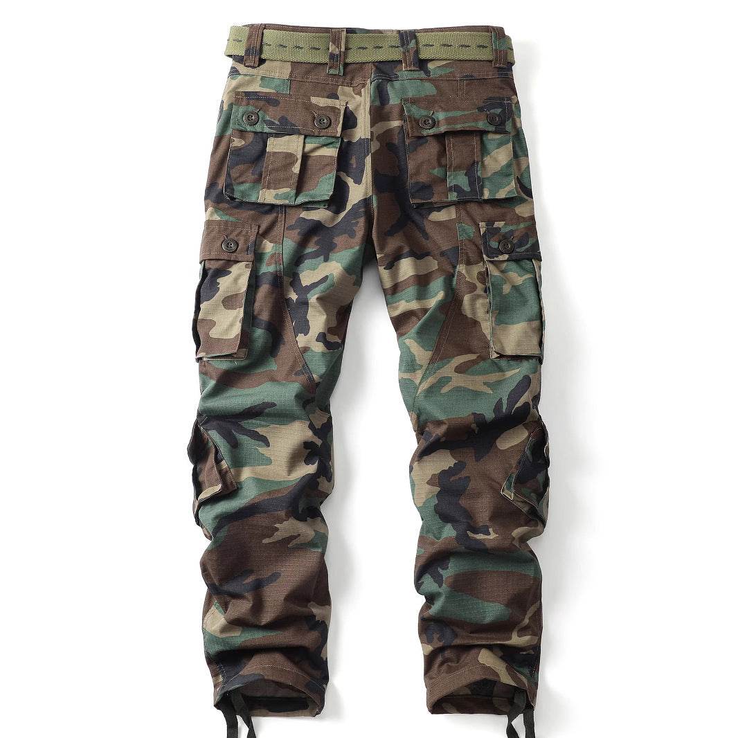 Military Camouflaged Men Tactical Mountain Cargo Pant Trousers - Velora