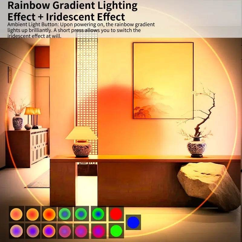 Ambient RGB Gradient Motion sensor LED Night Light - Velora