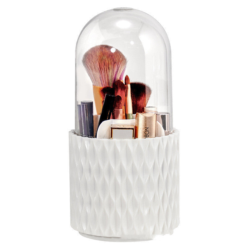 360 Rotating Large Capacity Transparent Makeup Brush https://like2b-uy