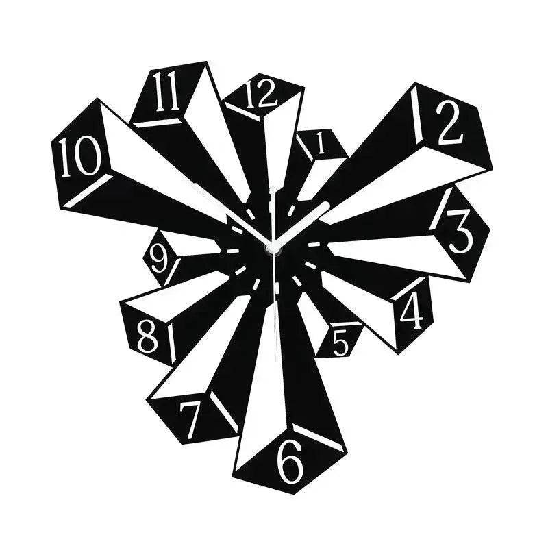 Acrylic Modern and simple silent Decor wall clock - Velora