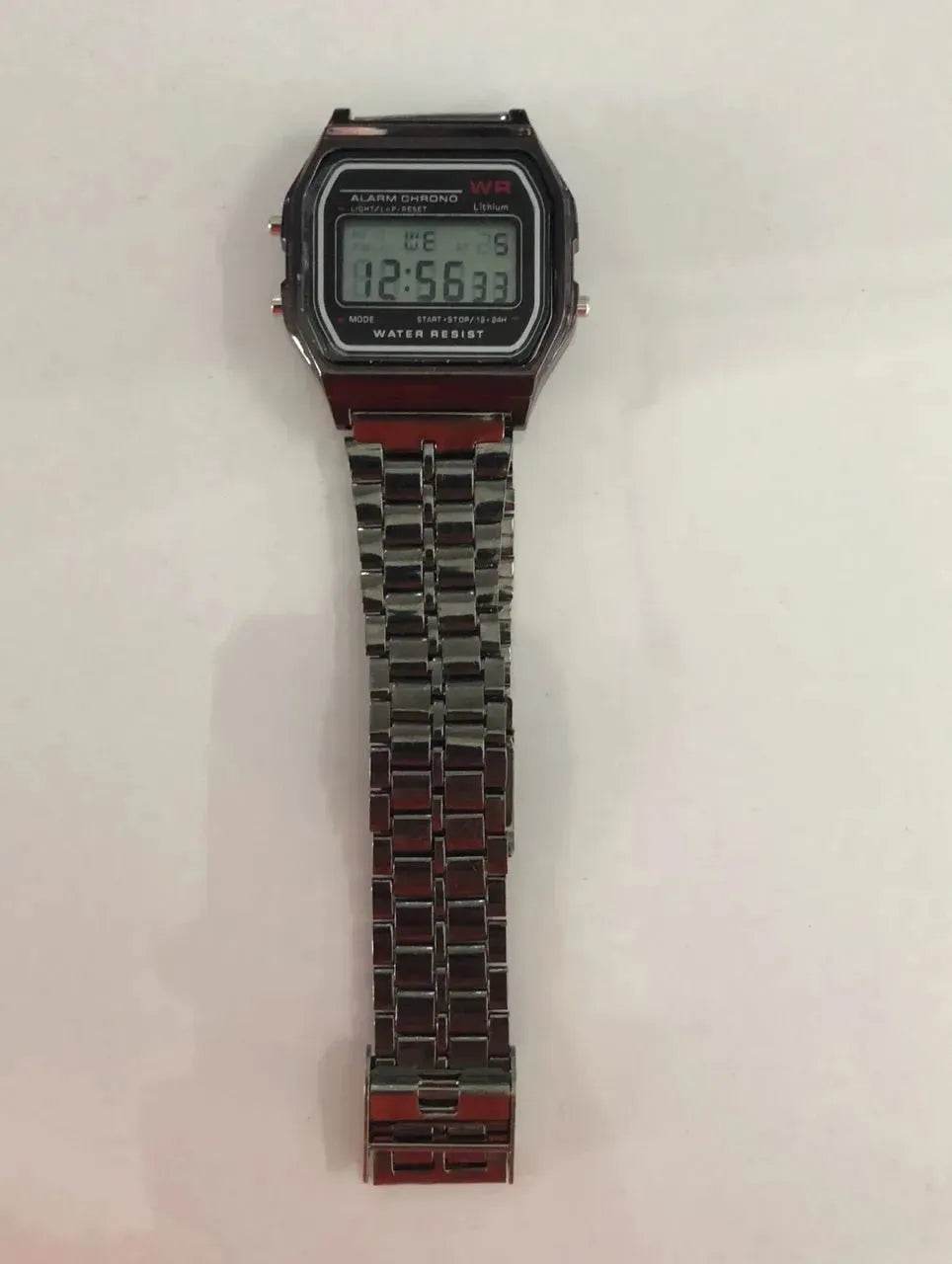 WR F91W Stainless Steel chain Electronic Watch - Velora
