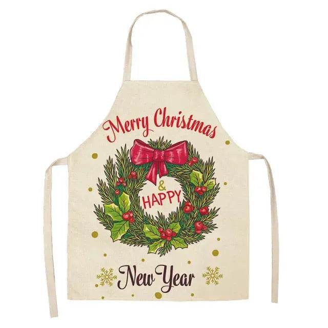 Personalized Christmas Aprons gifts idea for chefs bakers - Velora