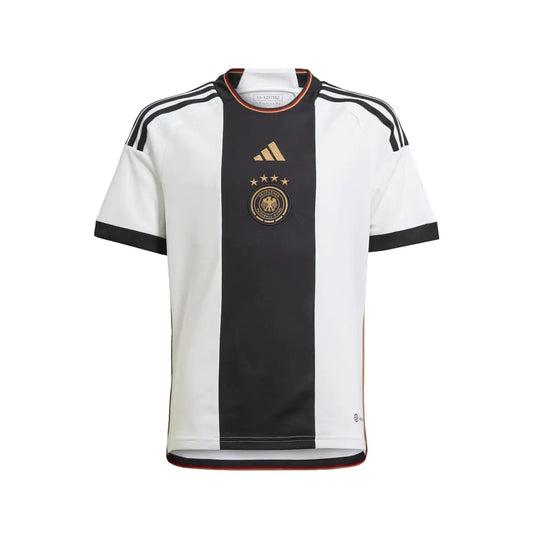 adidas Germany 22 Home Jersey Kids White Size L - Velora Luxury Fashion