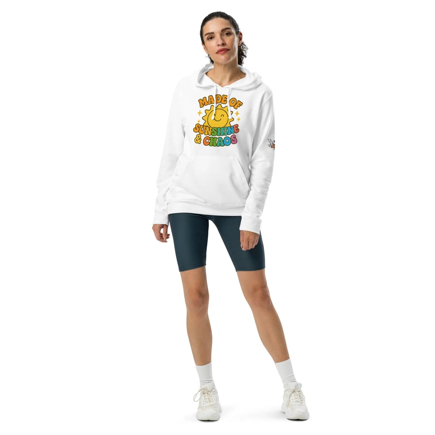 adidas fleece hoodie (Sunshine Edition 😊💕)