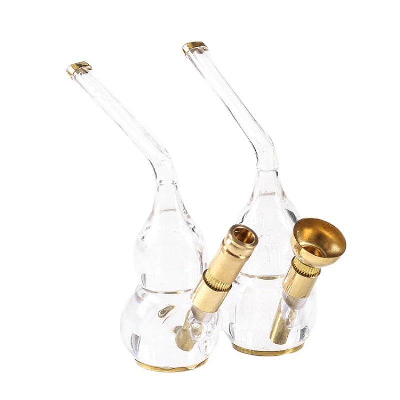 Transparent glass hookah - Velora