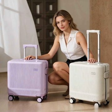New Fashionable 16 Inch Luggage Case With TSA Customs Lock, 360 Universal Wheel Pull Rod Box, Luggage Universal Wheel Password Box