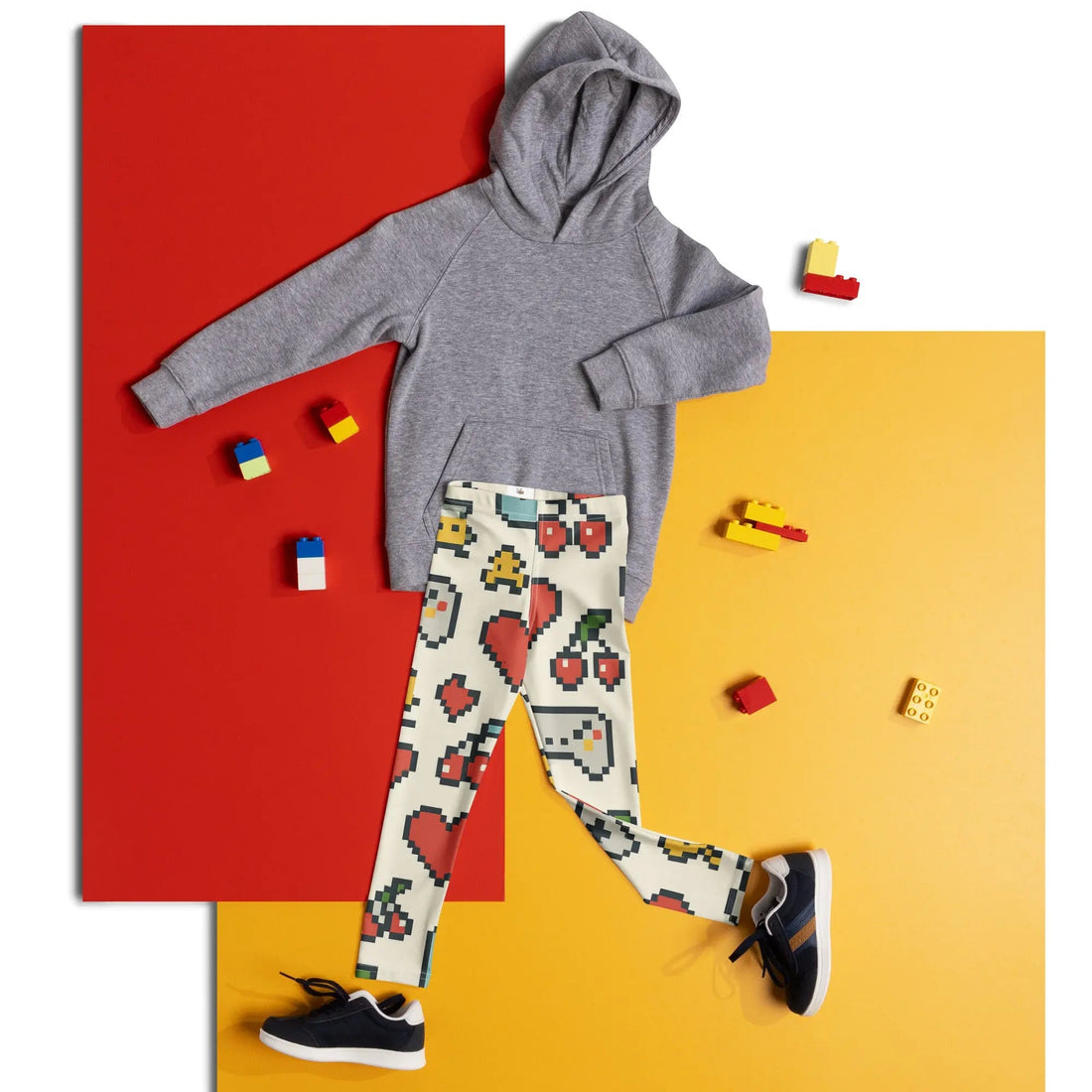 Paper peace Kid's Leggings - Gamer Edition