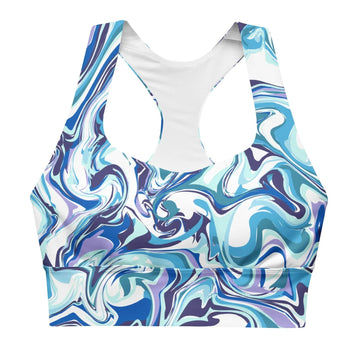 Recycled Longline Sports Bra