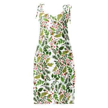 Tie-strap midi dress - Holly Theme
