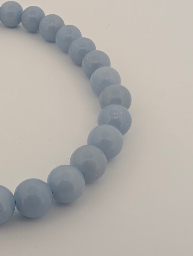Angelite Bracelet — 6mm & 8mm