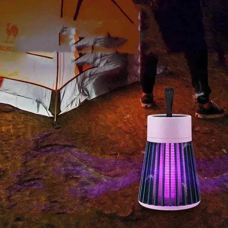 Anti Mosquitoes Portable Electric Mosquito Killer Lamp USB Insect Killer LED Mosquito Trap Bug Zapper Repellent - Velora