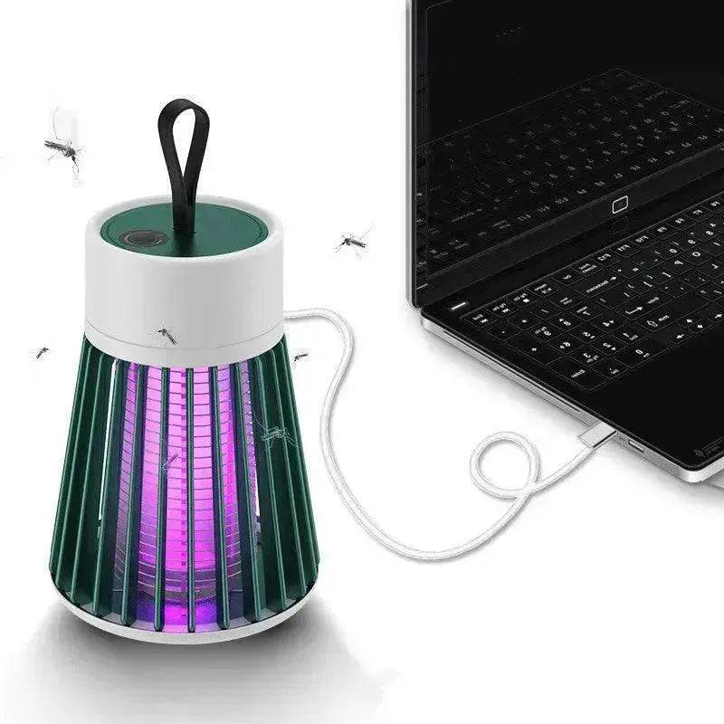 Anti Mosquitoes Portable Electric Mosquito Killer Lamp USB Insect Killer LED Mosquito Trap Bug Zapper Repellent - Velora