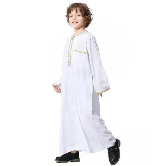 Arab Middle Eastern Teen Boy Robe - Velora