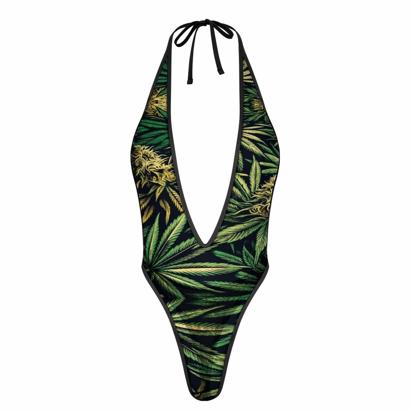 Big Buds Sexy AF Deep-V Thong - Velora