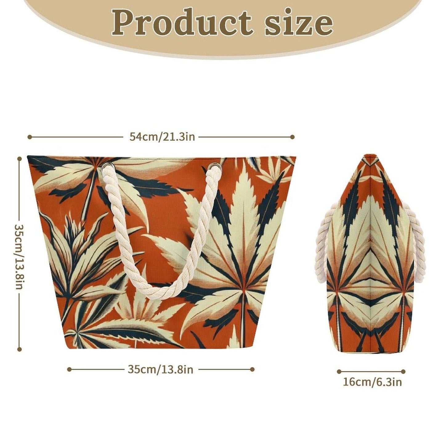 Cali Hemp rope tote bag - Velora