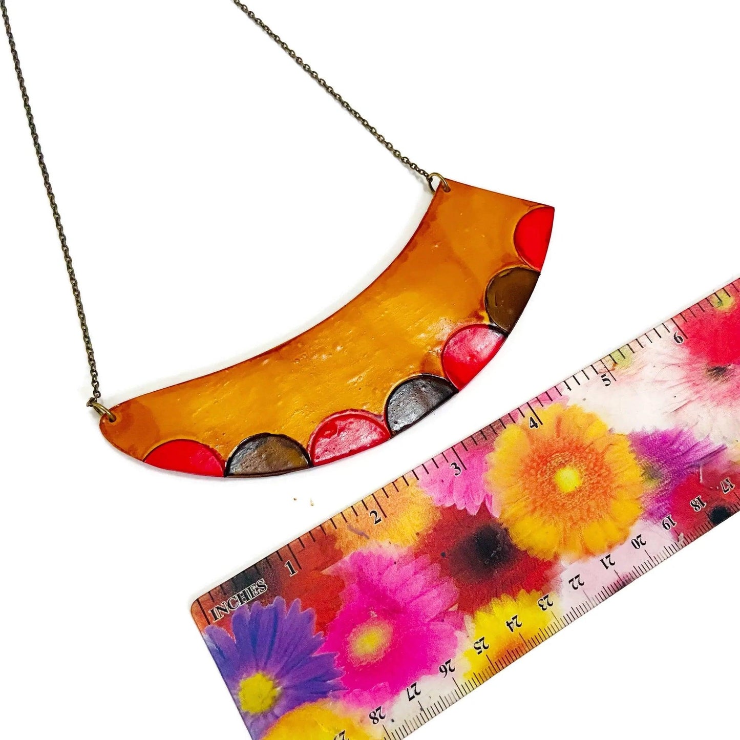 Asymmetrical Mustard Yellow Statement Necklace - Velora Luxury Fashion
